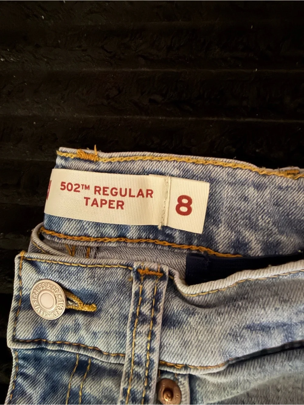 Levi's kids Light Blue 502 Regular Taper Jeans